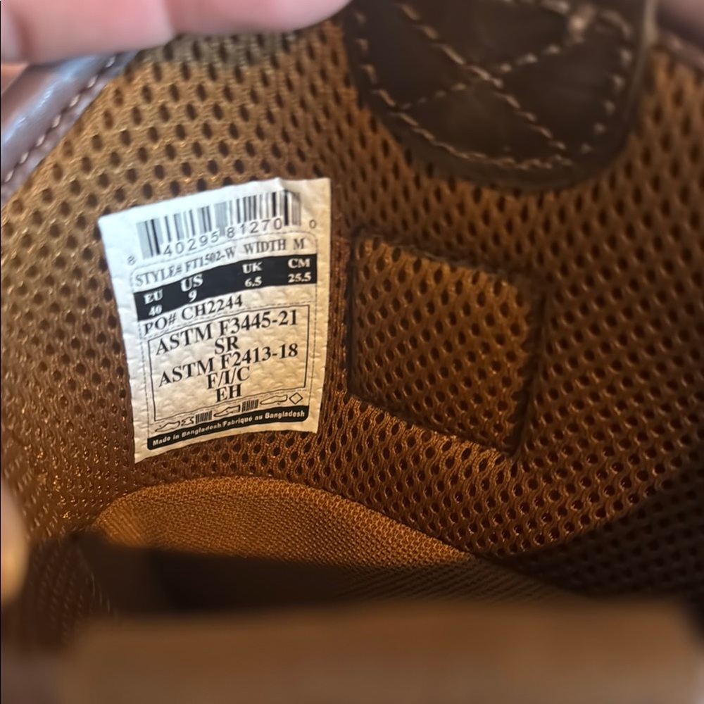 Carhartt Tan and Brown Work Boots - Picture 12 of 16